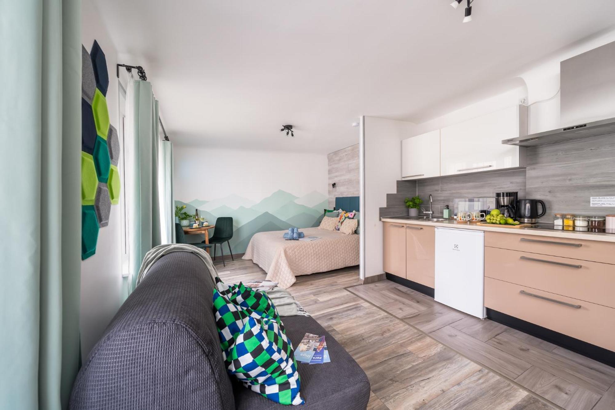 Green Garden & Private Parking Apartments With Playground Riga Exteriör bild